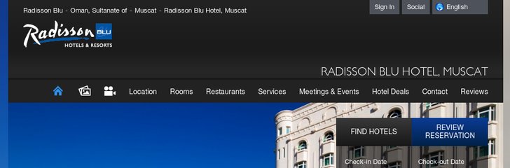 Radisson Blu Hotel Muscat
