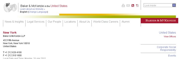 Baker & McKenzie LLP