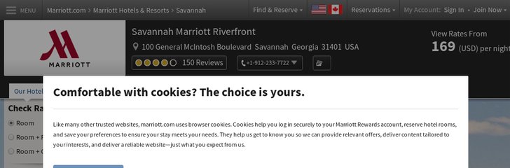 Savannah Marriott Riverfront