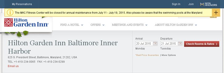 Hilton Garden Inn Baltimore