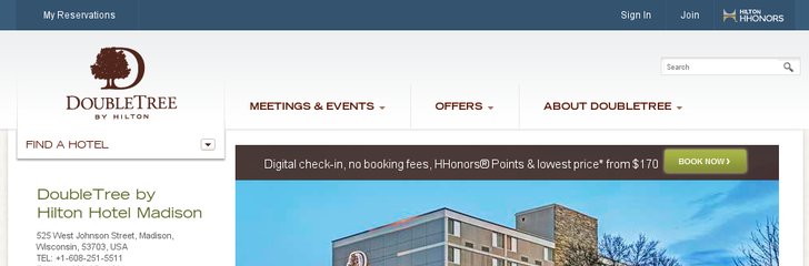 DoubleTree by Hilton Hotel Madison