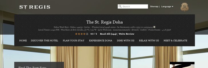 St.Regis Hotel Doha