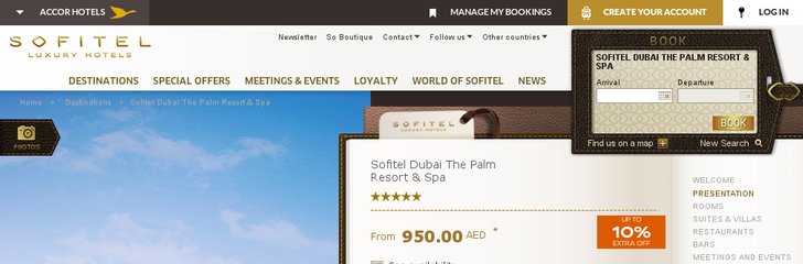 Sofitel Dubai The Palm Resort & Spa