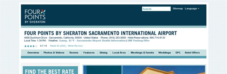 Four Points by Sheraton, Sacramento International Airport