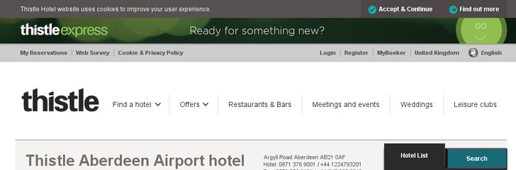 Thistle Aberdeen Airport Hotel