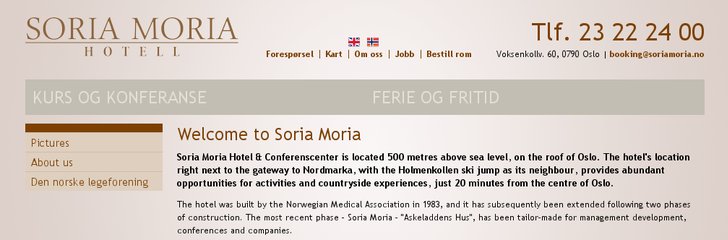 Soria Moria Hotel and conference centre