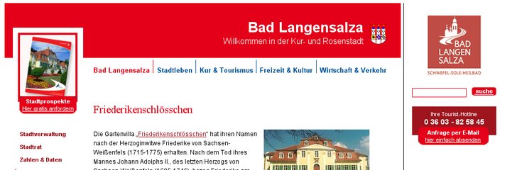 Friederikenschlosschen Bad Langensalza