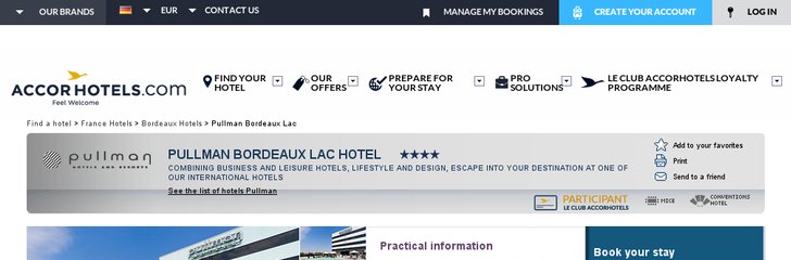 Pullman Bordeaux Aquitania