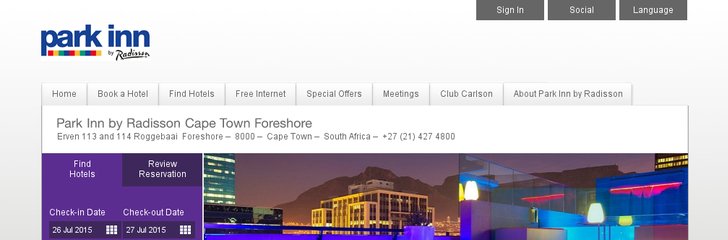 Park Inn by Radisson Cape Town Foreshore