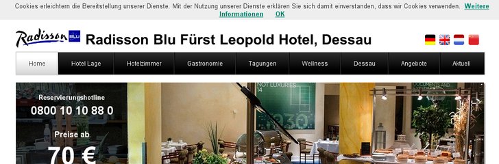 Radisson Blu Furst Leopold Hotel