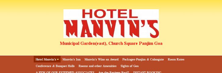 Hotel Manvin's Goa