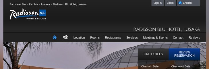 Radisson Blu Hotel Lusaka