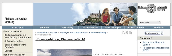 Philipps-University Marburg