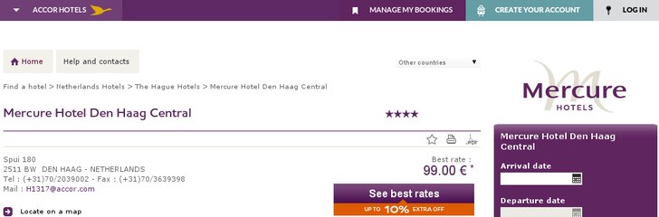 Mercure Hotel The Hague