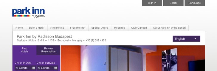 Park Inn by Radisson Budapest Hotel