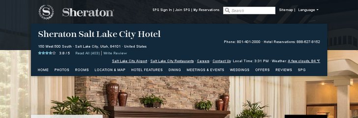 Sheraton Salt Lake City