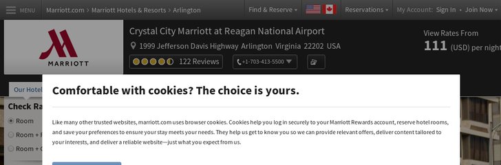Crystal City Marriott At Reagan National Airport Venuedir - 