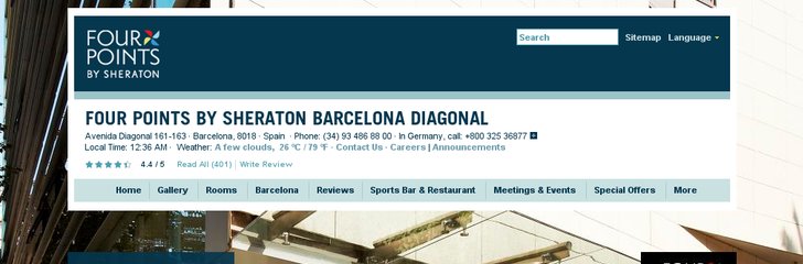 Four Points by Sheraton Barcelona Diagonal