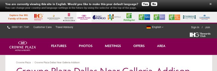 Crowne Plaza Dallas Near Galleria-Addison