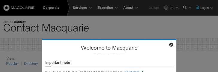 Macquarie Group - London