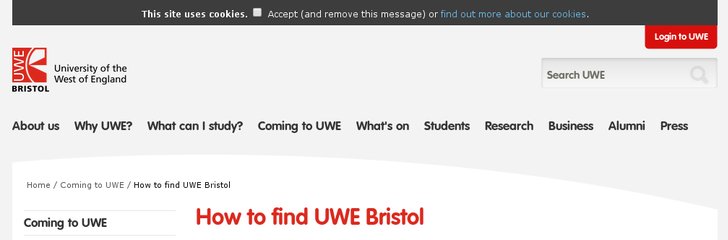 UWE Exhibition and Conference Centre