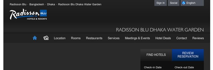 Radisson Blu Water Garden Hotel