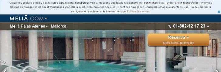 Hotel Melia Palas Atenea