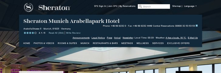 Sheraton München Arabellapark Hotel