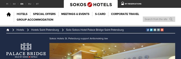 Solo Sokos Hotel Palace Bridge