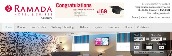 Ramada Hotel & Suites Coventry