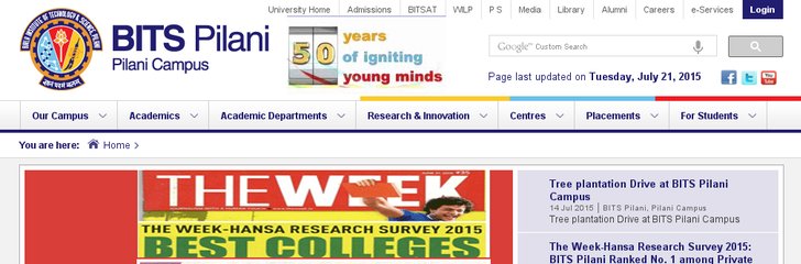 Birla Institute of Technology & Science (BITS) Pilani - K K Birla Goa Campus