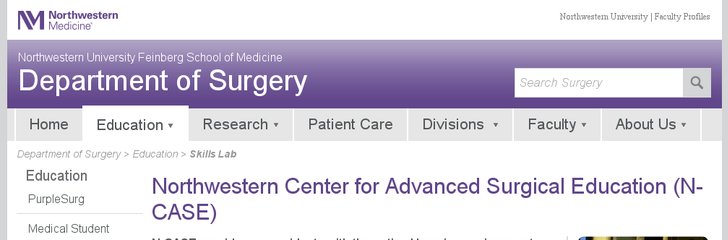 Northwestern Center for Advanced Surgical Education (NCASE)