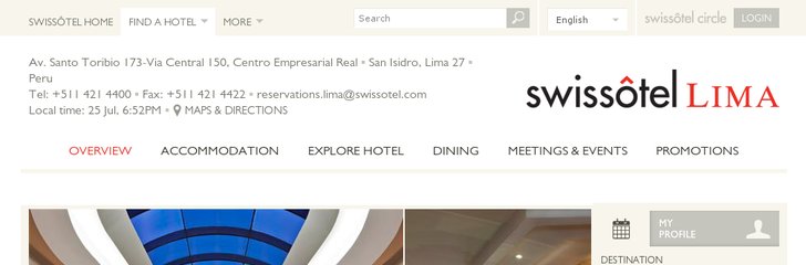 Swissotel Lima
