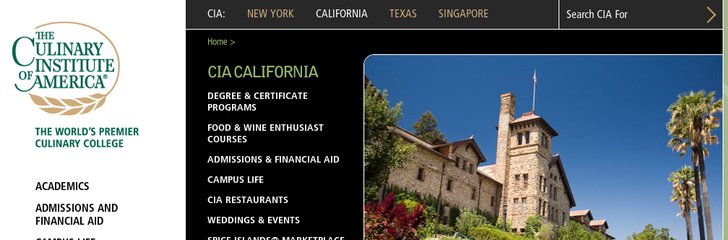 Culinary Institute of America at Greystone campus