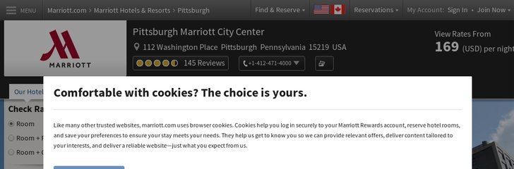 Pittsburgh Marriott City Center Hotel