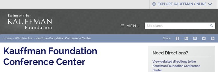 Kauffman Foundation Conference Center