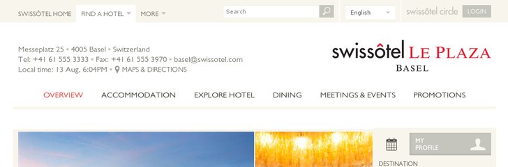 Swissôtel Le Plaza Basel