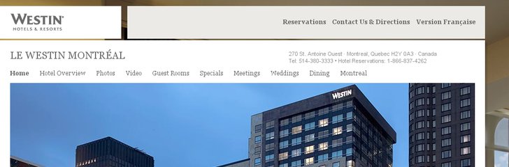 Le Westin Montreal