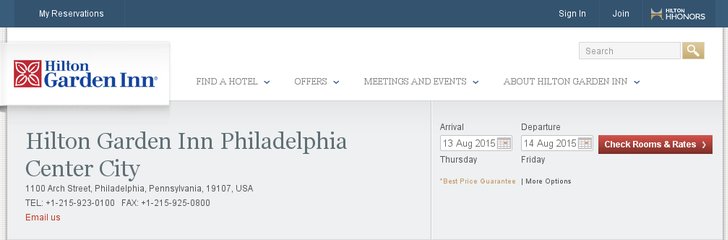 Hilton Garden Inn Philadelphia Center City