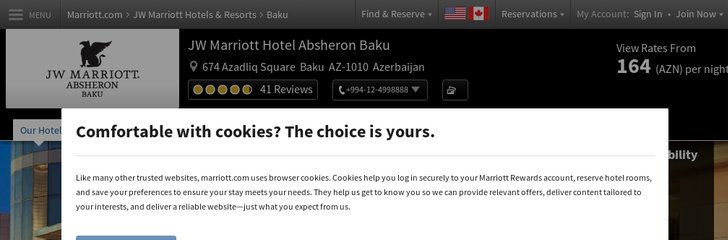 JW Marriott Hotel Absheron Baku