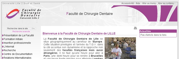 Faculte de Chirurgie Dentaire - University of Lille