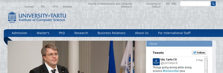 Institute of Computer Science - University of Tartu
