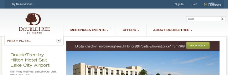 DoubleTree by Hilton Hotel Salt Lake City Airport