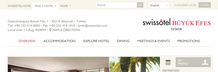 Swissotel Buyuk Efes Izmir
