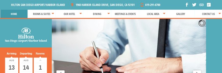 Hilton San Diego Airport/Harbor Island Hotel