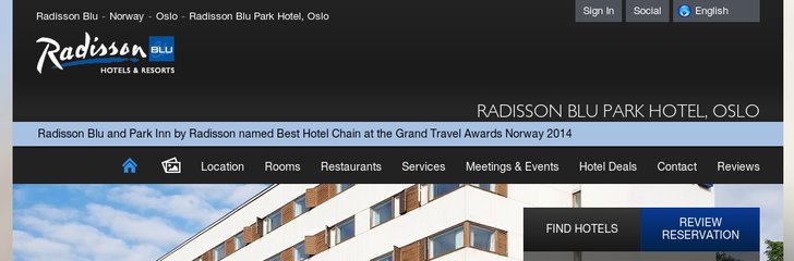 Radisson Blu Park Hotel, Oslo