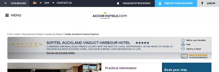 Sofitel Auckland Viaduct Harbour