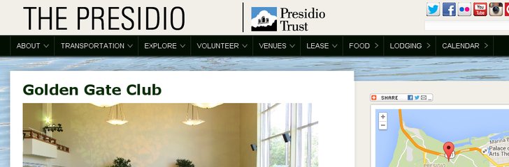 Golden Gate Club - The Presidio