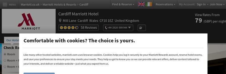 Cardiff Marriott Hotel