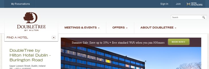 DoubleTree by Hilton Dublin – Burlington Road